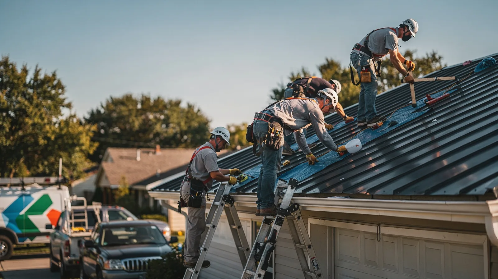 Metal Roof Installation in New Troy, MI near me
